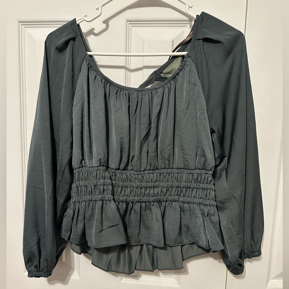 she+sky silk top